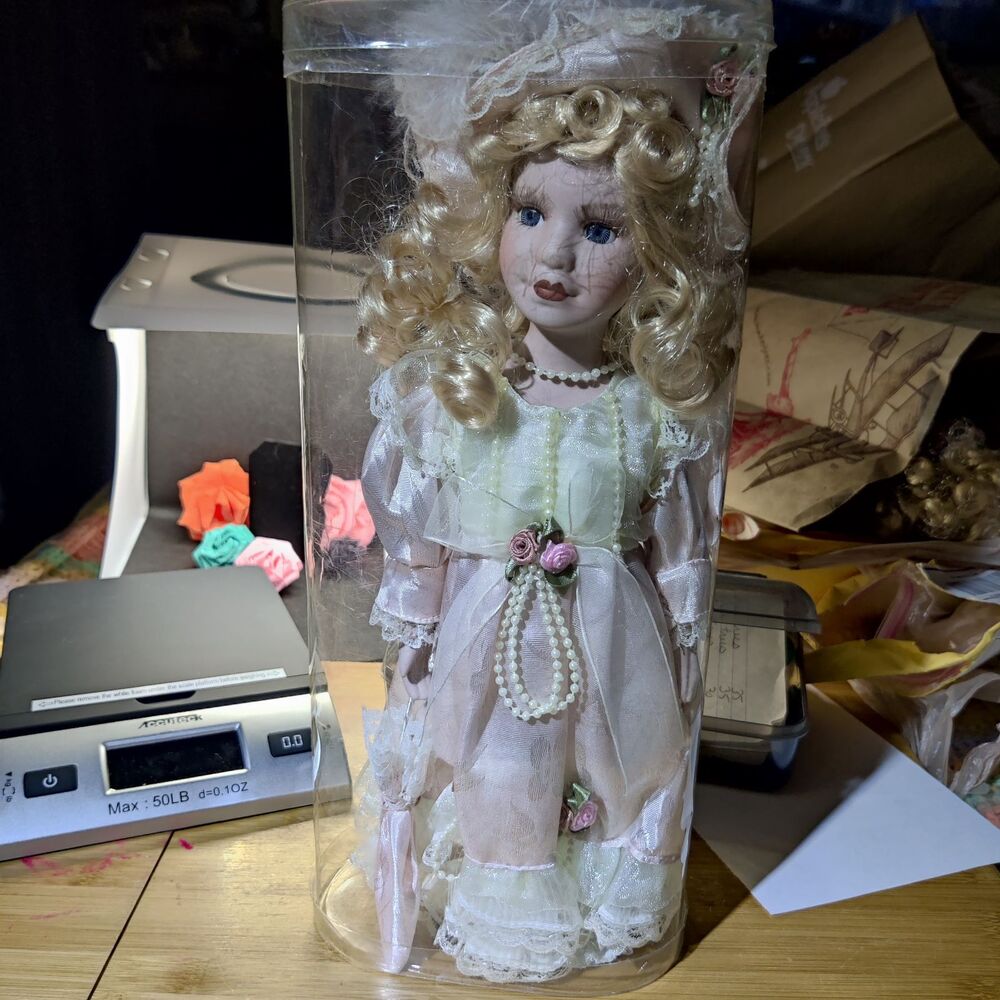 13 inch Porcelain Doll